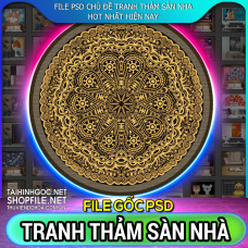 file psd tranh tham san nha 2023